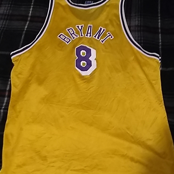 KOBE BRYANT #8 L.A. LAKERS CHAMPION JERSEY XL - Picture 3 of 8